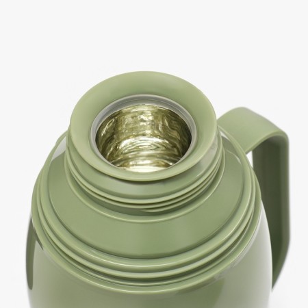 Thermos 1 l, with a glass flask, retains heat 15 hours, mix-2