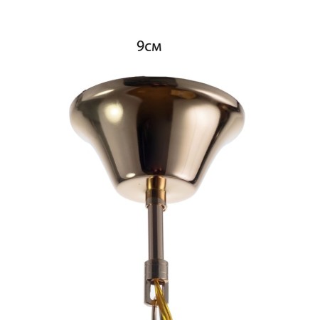 Causteen 06412/3 fgd gold/crystal 3x40W E14 48x48x96cm-5