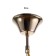 Causteen 06412/3 fgd gold/crystal 3x40W E14 48x48x96cm