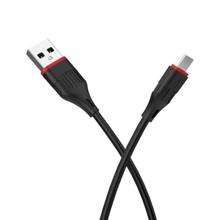 Cable Borofone BX17, Micro USB - USB, 2.4 A, 1 m, black-4