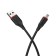Cable Borofone BX17, Micro USB - USB, 2.4 A, 1 m, black
