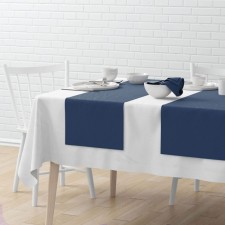 A set of tracks on the Billy table, size 40 x 150 cm - 4 pcs, blue