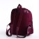 City backpack of textiles on lightning, 2 outer pockets, purple color