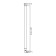Extension cord for a shower kit Wasserkraft A229, stainless steel, black
