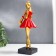Polystone souvenir "Girl with a wind instrument" MIX 25x8x9.5 cm