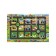 Floor puzzles giants "road", 24 elements, blue tractor
