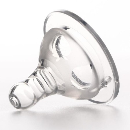 A nipple for a bottle, +6 months (x)., Fast stream, wide throat 50mm. (packing 20pcs)-4