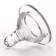 A nipple for a bottle, +6 months (x)., Fast stream, wide throat 50mm. (packing 20pcs)