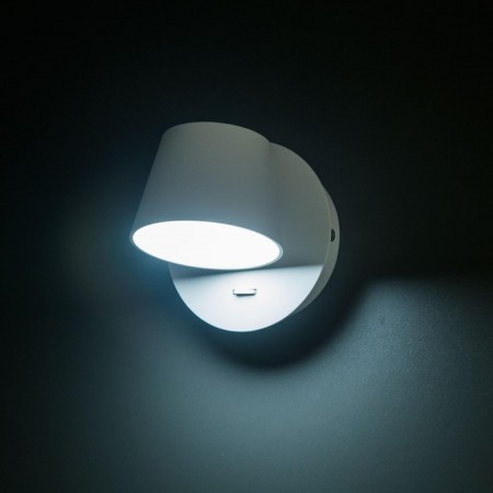 Sconces Citilux "Norman" CL533310N, 11.5x1.5 cm, 1x6W, LED, white color-4