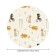 The tablecloth “cat festivities”, round, oxford, elastic band, size 140x140 cm, diameter 105-120 cm