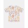 Baby T -shirt with short sleeve of the bunny top -down, height 80 cm