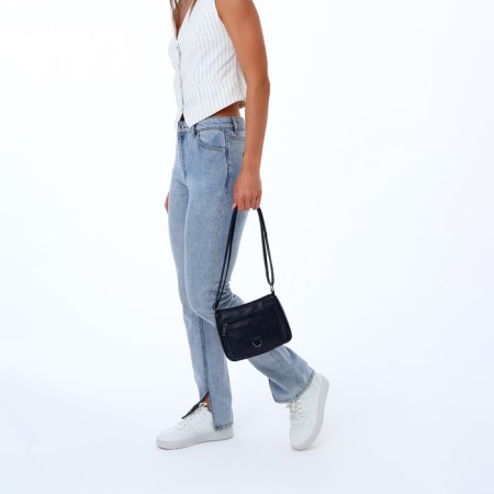 Women's bag with lightning, blue color-7