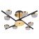 LED lamp on the rod 120W 3129lm 3000-6000k, size 80x80x24 cm
