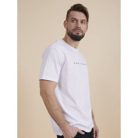 Male T -shirt, size XL, white color-1