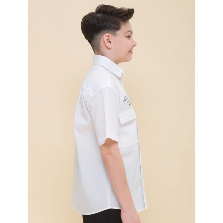 Surchachka upper for boys, height 140 cm, white color-1