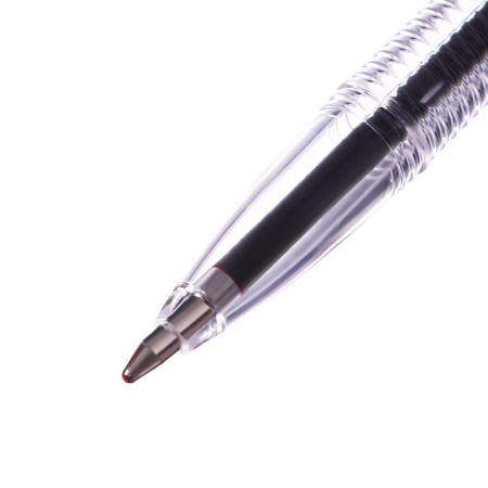 Ballic handle Erich Krause R-301 Classic Stick, Node 1.0 mm, ink red, letter line 2000 meters, barcode on the handle-8