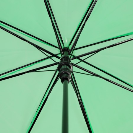 Umbrella - semi -automatic cane "plain", 8 spokes, r = 46 cm, green color-5