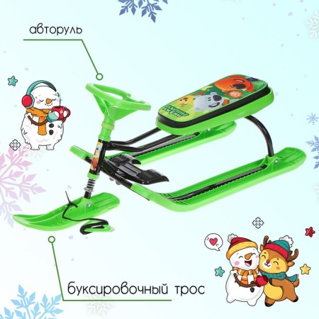 Snow-chapter "Timka Sport 2 Mi-Mi-Mim", TS2/mm2, green/black color-1