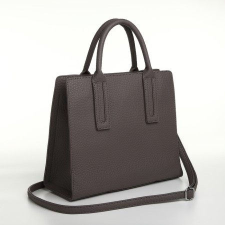 Bag of wives TEXTURA, 29*10*25, lightning department, belt regulus, brown-2