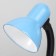 Table lamp E27, with off. On the clamp (220V) blue (108V) Risalux