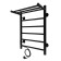 The electric heated towelputor "Sanprise" Aurora P6, 400x600 mm, left, black