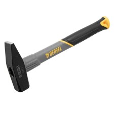 Denzel 10486 locksmith hammer, TPR coating, Fiberglass handle, 600g