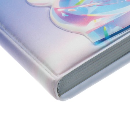 Notebook Gift Book 96l, line, color block, PVC 3D anime cover (9.5x10.5cm)-4