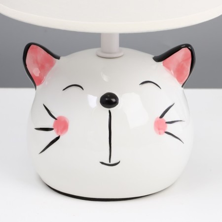 Board Lamp "Kitten" E14 40W white 17x17x27 cm Risalux-4