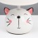 Board Lamp "Kitten" E14 40W white 17x17x27 cm Risalux
