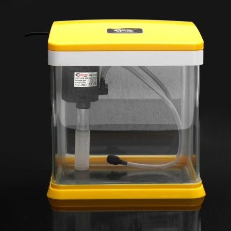 The Seastar HX-180F Aquarium includes: LED lamp, filter, 3.5 l, yellow-8