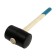 Kiyanka tundra, wooden handle, black rubber, 900 g