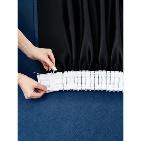 Decofest "Trinity" curtain, size 200x280 cm, blue color-6