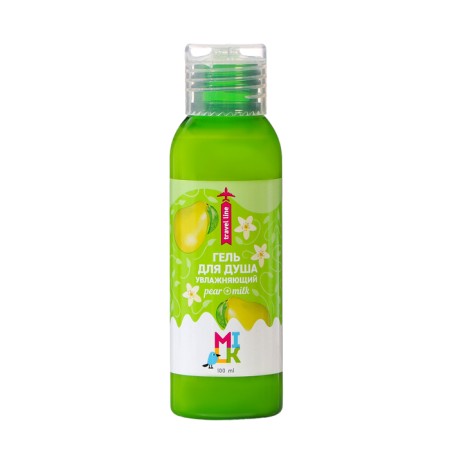 Milk shower gel moisturizer, 100ml
