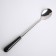 Ceramic mug with a spoon and lid "Walner of the peaks", 400 ml, black color