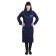 Working robe, female, p. 48-50, height 158-164 cm, blue color