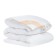Blanket, size 155x215 cm, white color