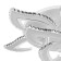 Causteen with PDU "Blade" 9XLED 234W 3000-6000K RGB white 78x78x16cm
