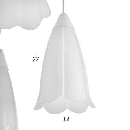 Bayerlux suspension lamp Bayerlux "Simple" 3x15W E27 White-4
