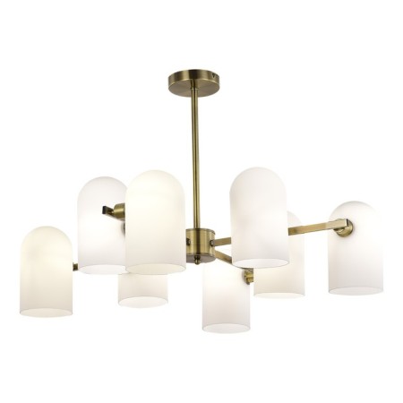 Ceiling EVOLUCE lamp. Sle1047-302-08. Nobilia. 8x40 W, E14, 82x82x52.5 cm, bronze color