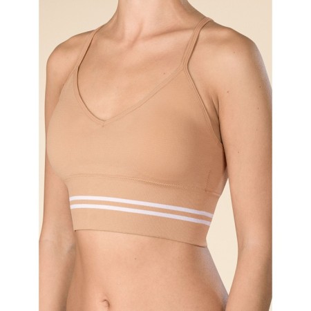 T-shirt-top female, size XS-S, sand color-2