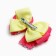 Outlet. Hair bow on a hairpin, 12.5 cm, kitty Marie