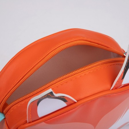Children's bag for a girl "fox", artificial leather, with a keychain, 18x15x2 cm-6