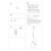Suspension lamp ST LUCE. SL550.103.01. Senza. 1x60 W, E27, 25x25x27 cm, chromium color