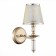 Wall lamp EVOLUCE. Sle1115-201-01. Vinci. 1x60 W, E14, 14x32 cm, color pink gold