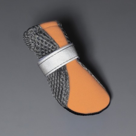 Dog boots "Comfort +", size XL (5, 9 x 4, 8 cm), orange-6