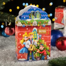 Подарочная коробка "Бременские Музыканты", 16 х 7,5 х 26 см