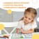 The book is reusable with the marker “Write and Style. Learn the letters ", from 3 years