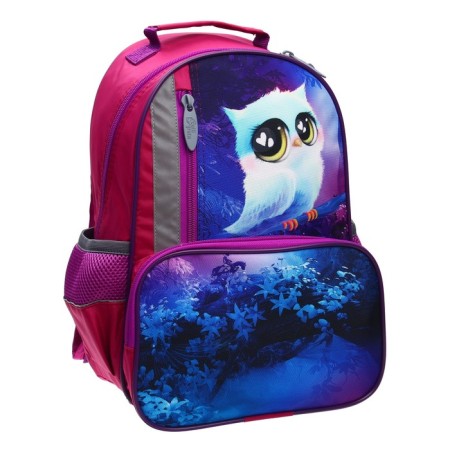 School backpack, 37 x 26 x 13 cm, ergonomic back, calligrata orth "owl"-17