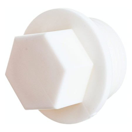 The plug is "Politek", polypropylene, d = 20 mm x 1/2 ", threaded-3
