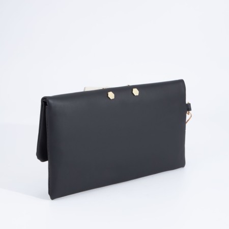 Back-clate on magnets, strap on the wrist, black color-1
